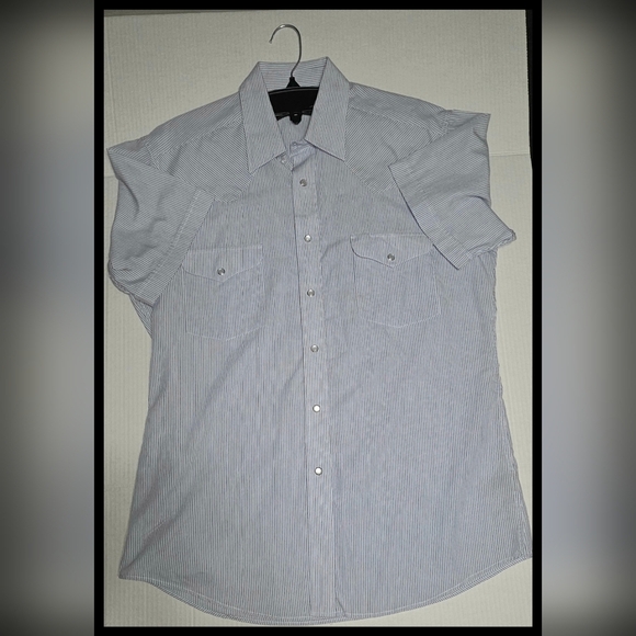 Panhandle Slim Youth Boys Pearl SnapButton Western Shirt, Size 16 - Picture 2 of 9